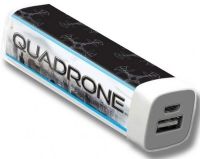 Quadrone AW-QDR-CHR Quadrone 2200 mAh USB Charge Stick; Quick charging technology; 2200 mAh lithium-polymer battery; 5V, 1-amp USB output; Items Dimensions 3.5" x 1" x 1"; Items Weight 0.16 Lbs; Shipping Dimensions 4" x 1" x 8"; Shipping Weight 0.60 Lbs; UPC 888255154439 (QUADRONEAWQDRCHR QUADRONE AWQDRCHR AW QDR CHR AW QDRCHR AWQDR CHR QUADRONE-AWQDRCHR AW-QDR-CHR AW-QDRCHR AWQDR-CHR) 