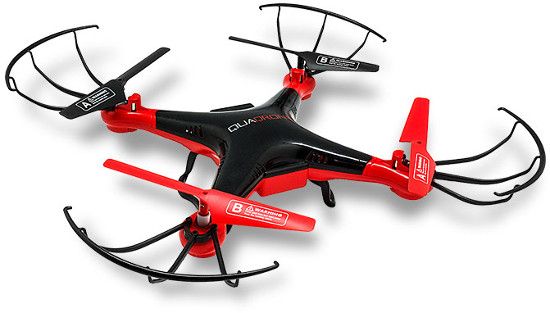 Quadrone AW-QDR-MAX Maximus; Red; Flight Time: 20 plus minutes; 720p HD Camera; Auto Hover; 360 degrees Turns, flips and rolls; Drone Battery: 7.4 Volts 1000 milliampere-hour Li-PO Battery; Charging Time: 80 minutes; UPC 888255179708 (QUADRONE MAXIMUS QUADMAXIMUS AW-QDR-MAXCAM DRONE-AWQDRMAX)