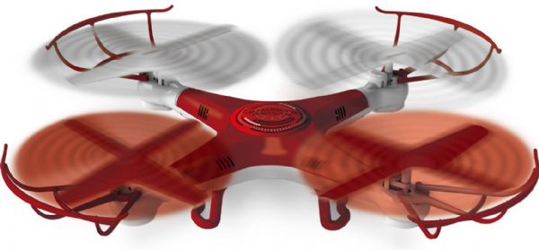 Quadrone AW-QDR-PRO Pro Drone Quadcopter Remote Control Air Model Toy Kits Toys for Teens; 2.4GHZ RC. 360 Degree Turns, flips and rolls; Corner crash gaurds and landing gear included; Control Distance 330 feet; Metallic finish body Regargeable Drone Battery 3.7 600mAh Li-PO Battery; Headless mode; 45 minutes charging time; up to 8 minutes playing time; UPC 888255149381 (QUADRONEAWQDRPRO QUADRONE AWQDRPRO AW QDR PRO AWQDR PRO AW QDRPRO QUADRONE-AWQDRPRO AW-QDR-PRO AWQDR-PRO AW-QDRPRO)