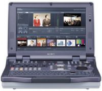 Sony AWS-G500HD Anycast Station HD Live Content Producer, HD capability ONLY, Unit is preconfigured with (1) BKAW-560 and (1) BKAW-590, Third interface module slot is empty to allow for flexible user configuration, 15" High resolution (1280 x 800), High Brightness LCD display (AWSG500HD AWS G500HD AWS-G500-HD AWS-G500 AWSG500) 
