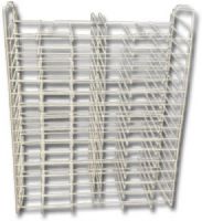 Art Wire Works AWWM1512 Stackable Paper Display Rack 12" x 12"; Stackable/modular display racks in white powder coat finish; Racks are 15 tiers high by 2 or 3 facings wide, depending on paper size; Dimensions 13.25" x 27.75" x 35"; Weight 22 Lbs; UPC ARTWIREWORKSAWWM1512 (ARTWIREWORKSAWWM1512 ARTWIREWORKS AWWM1512 ART WIRE WORKS AWWM 1512 ARTWIREWORKS-AWWM1512 ART-WIRE-WORKS AWWM-1512) 