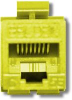 Belden AX104184 CAT5e Modular Jack, RJ45 Plug, Keyconnect, UTP, Yellow; T568A/B Wiring Scheme; 1000 V RMS at 60 Hz for 1 minute Dielectric Strength; 1.500 A Current Rating; 500 M-Ohm Minimum Insulation Resistance; 20 m-Ohm Maximun Contact Resistance; 2.5 m-Ohm Termination Resistance; 22 to 24 AWG IDC Wire Gauge; Weight 0.024 Lbs; UPC N/A (BELDENAX104184 BELDEN AX104184 AX 104184 BELDEN-AX104184 AX-104184) 