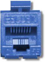 Belden AX104186 CAT5e Modular Jack, RJ45 Plug, Keyconnect, UTP, Blue; T568A/B Wiring Scheme; 1000 V RMS at 60 Hz for 1 minute Dielectric Strength; 1.500 A Current Rating; 500 M-Ohm Minimum Insulation Resistance; 20 m-Ohm Maximun Contact Resistance; 2.5 m-Ohm Termination Resistance; 22 to 24 AWG IDC Wire Gauge; Weight 0.024 Lbs; UPC N/A (BELDENAX104186 BELDEN AX104186 AX 104186 BELDEN-AX104186 AX-104186) 