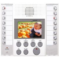 Aiphone AX-8MV-W Master Station for AX Series Integrated Audio/Video Security System - White, 3.5" TFT color video monitor, 8 Master station channels, 8 Door/sub station channels, LED and call tone annunciation for programmable length or infinite call-in, Hands-free VOX communication or Push-to-Talk, All call to other master stations, Selective calling to any station in the system, UPC 790143412890 (AX-8MV-W AX 8MV W AX8MVW) 
