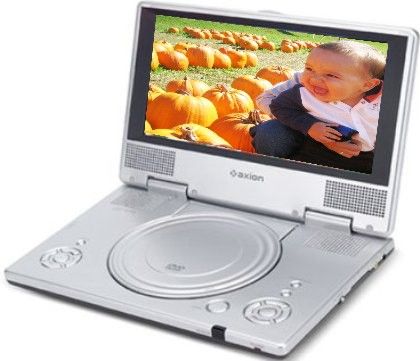Axion AXN6090A Portable Widescreen DVD Player with AXI Port, 9