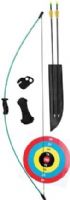 Bear Archery AYS6300 Wizard Bow Set; 5 to 10 Suggested Age Range; 44in. Overall Bow Length; 17- 24in. Draw Length; 10 -18lb. Draw Weight; Durable Composite Limbs; For Left or Right Hand; Includes: 2 Safetyglass Arrows, Armguard, Arrow Quiver, Finger Tab and Sight Pin; UPC 754806120256 (AYS-6300 AYS 6300 AY-S6300) 