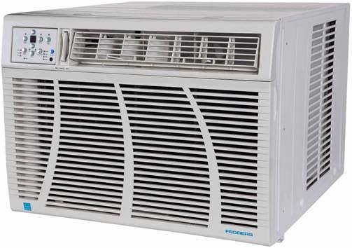 Fedders AZ6R08F2A Window Air Conditioner A/C, 8000 BTU, 9.8 EER, 340 sq ft Cooling Area, LED Display, 3 Cooling/Fan Only Speeds, Lightweight compact design for easy handling and installation, Electronic controls, Full-featured Remote Control, 4-way adjustable air direction, Filter check indicator, Slide-out washable air filter (AZ6R 08F2A AZ6R-08F2A AZ6R08 F2A AZ6R08-F2A)