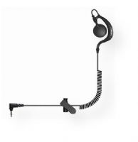 Klein Electronics Agent-LOE-L Agent Listen Only Earpiece With Long Cord; Long cord is 32" for waist length reach; 3.5mm right angle connector; Sturdy "C" adjustable earloop; Swivel for left or right ear; Shipping Dimensions 5.4 x 3.9 x 1.6 inches; Shipping Weight 0.15 lbs (KLEINAGENTLOEL KLEIN-AGENTLOEL KLEIN-AGENT-LOE-L EARPIECE PHONE SOUND ACCESSORIES ELECTRONICS) 