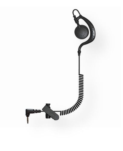 Klein Electronics Agent-LOE Agent Listen Only Earpiece With Short Cord; Short cord is 16