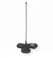 Accessories Unlimited Model AUSCAN3 25-940 Mhz 16" Tall Magnetic Mount Scanner Antenna with 10 Foot Cable and BNC Connector; UPC 722900000262 (25-940 MHZ 16" TALL MAGNETIC MOUNT SCANNER ANTENNA 10 FOOT CABLE BNC CONNECTOR ACCESSORIES UNLIMITED AUSCAN 3 AUSCAN-3 AUSCAN3) 