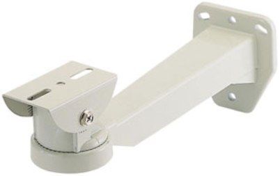 COP-USA B006 Heavy-Duty Dual Option Camera Mounting Bracket, Max Load of 10 kg. Aluminum for AH Housing Series, White Coated Steel Construction, 282.5mm Height, Swivel 360, Tilt 90, Base Size 97 x 84mm, Weight 800g (B0-06 B00-6 BOO6 COP USA COPUSA)
