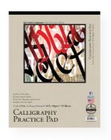 Bee Paper B1005T50-1114 Calligraphy Practice Pad 11" x 14"; Archival quality with an outstanding smooth surface; This white bond practice pad is perfect for calligraphy, and pen & ink; Includes four practice guides; Neutral pH, 16 lb, acid free; 11" x 14"; Tape bound; 50-sheets; Shipping Weight 1.07 lb; Shipping Dimensions 14.05 x 11.1 x 0.35 in; UPC 718224021793 (BEEPAPERB1005T501114 BEEPAPER-B1005T501114 BEE-PAPER-B1005T50-1114 BEE/PAPER/B1005T501114 B1005T501114 ARTWORK) 