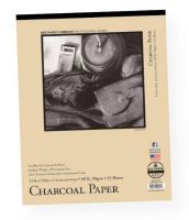 Bee Paper B1021T25-1114 Charcoal Paper Pad 11" x 14"; White, laid texture surface paper, with a pronounced finish; Excellent for use with charcoal and pastels; 60 lb (99 gsm), 25% cotton fiber; 11" x 14"; Tape bound; 25-sheets; Shipping Weight 0.82 lb; Shipping Dimensions 14.05 x 11.05 x 0.35 in; UPC 718224022448 (BEEPAPERB1021T251114 BEEPAPER-B1021T251114 BEEPAPER-B1021T25-1114 BEE/PAPER/B1021T25/1114 B1021T251114 ARTWORK PAPER) 