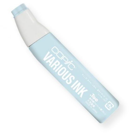Copic B12-V Various Ice Blue Ink; Copic markers are fast drying, double ended markers; They are refillable, permanent, non toxic, and the alcohol based ink dries fast and acid free; Their outstanding performance and versatility have made Copic markers the choice of professional designers and papercrafters worldwide; EAN 4511338004289 (B12-V B12V VARIOUS-B12-V COPICB12-V COPIC-B12-V COPIC-B12V)