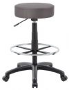 Boss Office Products B16210-CG The DOT Drafting Stool, Charcoal Grey, Upholstered in breathable vibrant colored mesh, Adjustable seat height, Dual wheel casters allow for easy movement, Black nylon base and a pneumatic gas lift, Chrome footring, Cushion Color: Black, Molded foam seat for improved durability, Seat Size: 16" W x 16" D, Height: 26.5" - 31", Overall Size: 25"W x 25"D x 26.5" - 31"H, Weight Capacity: 250lbs, UPC 751118210996 (B16210CG B16210-CG B16210CG) 