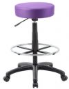 Boss Office Products B16210-PR The DOT Drafting Stool, Purple, Upholstered in breathable vibrant colored mesh, Adjustable seat height, Dual wheel casters allow for easy movement, Black nylon base and a pneumatic gas lift, Chrome footring, Cushion Color: Purple, Molded foam seat for improved durability, Seat Size: 16" W x 16" D,  Height: 26.5" - 31"H, Overall Size: 25"W x 25"D x 26.5" - 31"H, Weight Capacity: 250lbs, UPC 751118210958 (B16210PR B16210-PR B16210PR) 