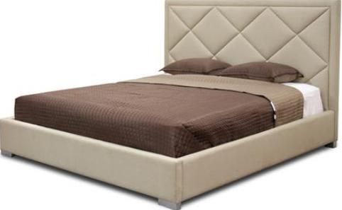 Wholesale Interiors B-179-C-250-KING Bed King Size, Contemporary king bed frame, Platform bed includes slats; box spring not needed, Beige linen fabric upholstery, Kiln-dried solid wood frame, Polyurethane foam padding, UPC 847321002814 (B179C250KING B-179-C-250-KING B 179 C 250 KING B179C250 B-179-C-250 B 179 C 250)