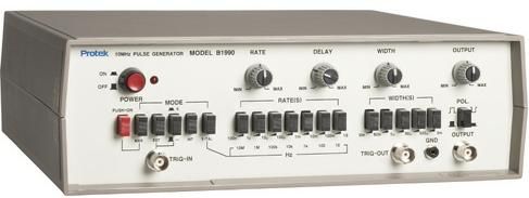 Protek B1990, 10MHz Pulse Generator, variable pulse width and delay, manual and external triggering, output amplitude to 5V p-p (into 50W). (B1990 B 1990 B-1990 Protek B1990 Protek-B1990 ProtekB1990)