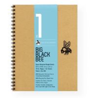 Bee Paper B202CB50-912 Big Black Bee Bogus Recycled Rough Sketch Paper Pad 12" x 9"; 100% Recycled Bogus Rough Sketch paper is chemical free and completely biodegradable; Each pad has a sturdy 100% recycled 70 pt Eco-Board cover and a double wire binding; Use with dry media: pencil, charcoal, pastel and artist crayon; UPC 718224201157 (BEEPAPERB202CB50912 BEEPAPER-B202CB50912 BEE-PAPER-B202CB50-912 BEE/PAPER/B202CB50/912 B202CB50912 SKETCHING) 