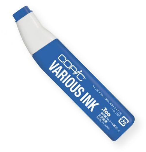 Copic B39-V Various Prussian Blue Ink; Copic markers are fast drying, double ended markers; They are refillable, permanent, non toxic, and the alcohol based ink dries fast and acid free; Their outstanding performance and versatility have made Copic markers the choice of professional designers and papercrafters worldwide; EAN 4511338004401 (B39-V B39V VARIOUS-B39-V COPICB39-V COPIC-B39-V COPIC-B39V)