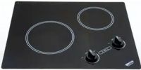 Kenyon B41604 Artic 2 Burner XL Cooktop with Analog Control, Black; 240 Volts; 6-1/2 and 8 inch Radiant Burners; UL and C-UL Approved; Unit Weight 18 lbs; Shipping Weight 30 lbs; Unit Dimensions: 21 x 17 x 3.25 in; Max Load 3000 Watts at 240V; Pigtail Hardwire Plug; Portrait Layout; Approved for Home Use (B-41604 B4-1604 B41-604) 