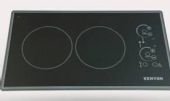 Kenyon B41775 Lite-Touch Q Cortez 2 Burner, Smooth black glass with stainless steel graphics, Rounded edged design creates a beleved edge look, Durable ceramic glass is easy to clean, Heat-limiting cooking surface protects for safety, "On" & "Hot" burner indicator lights, 2 Burners, 2 - 6.5" Burner Size, Radiant System, 12 LBS Actual Weight, Touch Control, 2400 Watts Max Load, Pigtail Hardwire Plug, UPC 617181004941 (B41775 B-41775) 