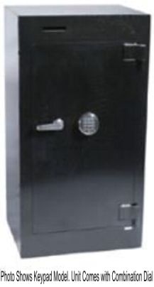 CSS B4624IC-RCH3 B-Rate Safe Box with Deposit Slots and Interior Locker, 3 Shelves, 5 Lock Bolts, 1/2
