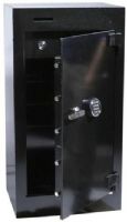 CSS B4624IC-SG1 B-Rate Safe Box with Deposit Slots, 5 Lock Bolts, 3 Shelves, B-Rate 1/2" solid A36 steel door, sledgehammer and pry bar resistant, Auto door detent, Thick 1" in diameter, chromed live locking bolts, Spring-loaded relocker, Formed, full-welded 1/4" body, Adjustable, ballbearing hinge, This unit comes with a Combination Dial and Key, Scratch resistant, hammer-tone gloss finish (B4624IC-SG6120 B4624ICSG6120 B4624IC SG6120 SG1 B4624ICSG1 B-4624IC B4624IC B4624 ) 
