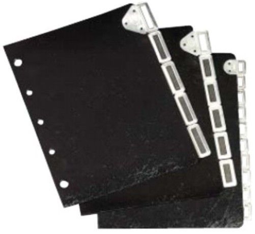 Martin Yale B5175M Master Catalog Rack Index Sets, Blank Set, Ideal for protecting and organizing materials in catalog racks, Blank Index Sets - include customizable tabs that are readable from both sides (B-5175M B5175-M B5175 B-5175 015086205003)