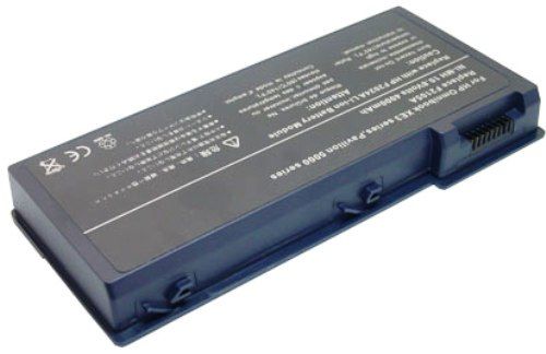 Hi-Capacity B-5640 Replacement Laptop Battery For Hewlett Packard OmniBook & Pavilion Series, Grey, 4 Amp, 4.1 AmpHours (B 5640 B5640)