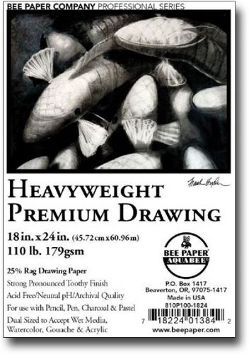 Bee Paper B810P100-1824 Heavyweight Premium Drawing Sheets 18