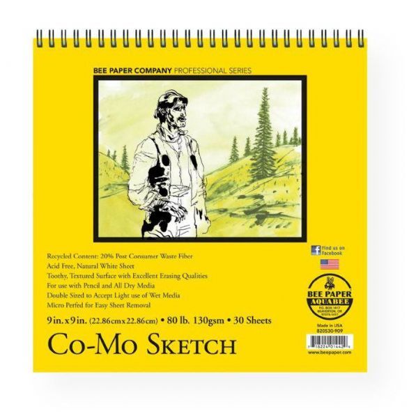 Bee Paper B820S30-909 Co-Mo Sketch Pad 9