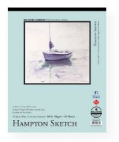 Bee Paper B825T50-1114 Hampton Sketch Pad 11" x 14"; Hampton sketch paper is a hard, clean, natural white sheet with excellent erasing qualities; The textured, toothy surface is excellent for dry media; 60 lb (98 gsm); 11" x 14"; Tape Bound; 50 Sheets; Shipping Weight 1.32 lb; Shipping Dimensions 14.00 x 11.15 x 0.8 in; UPC 718224016812 (BEEPAPERB825T501114 BEEPAPER-B825T501114 BEE-PAPER-B825T50-1114 BEE/PAPER/B825T501114 B825T501114 ARTWORK) 