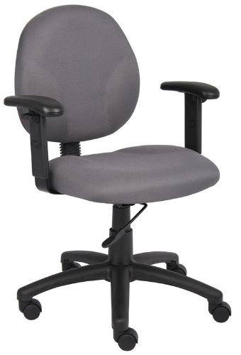 Boss Diamond Task Chair Black