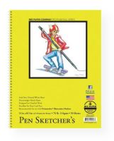 Bee Paper B925S50-8511 Pen Sketcher's Pad 11" x 8.5"; Smooth surface, natural white sheet, heavyweight sketch paper is an excellent choice for pencils and ballpoint pens; Designed for detailed work; 70 lb (114 gsm); 11" x 8.5"; Spiral Bound; 50 Sheets; Shipping Weight 1.01 lb; Shipping Dimensions 11.00 x 8.8 x 0.55 in; UPC 718224200563 (BEEPAPERB925S508511 BEEPAPER-B925S508511 BEEPAPER-B925S50-8511 BEE/PAPER/B925S508511 B925S508511 ARTWORK) 
