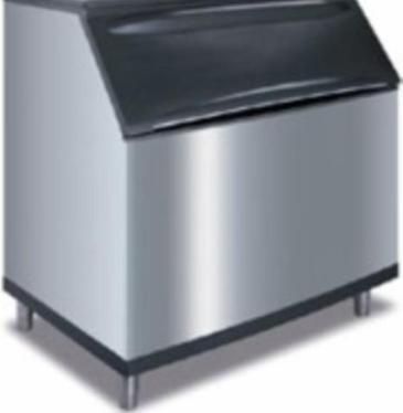 Manitowoc B-970 Ice Bin, Approximately 710 lb ice storage capacity, 29.7 cu.ft, Top hinged front opening door, Legs adjust from 6