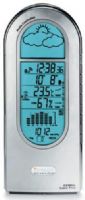 Oregon Scientific BAR321HG Talking Wireless Weather Station, Crescendo alarm with snooze function, Remote sensors have up to 230 feet transmission range, 2 to 24 hour weather forecasts with graphical icons, Ultraviolet measurement available with optional ultraviolet sensor (BAR-321HG BAR 321HG) 