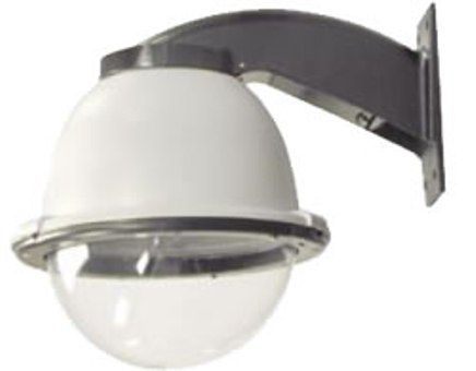 Panasonic BB-HCH280P Outdoor Wall Mount Dome Housing for Panasonic Network Camera Models KX-HCM280 and BB-HCM381; 24 Hour Fan Operation; Heating & Condensation Protection; Thermostatically Control 24VAC Heater; Power Inputs for Camera & Fan / Heater; Aluminum Wall Mount; Optically Clear (BBHCH280 BBHCH280P BB HCH280P)