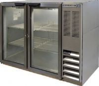 Beverage Air BB48HC-1-G-S Back Bar Refrigerator, 2 Doors, 48"W Size, 2 kegs Yield, 120 six-packs Capacity, 120V Voltage, Full electronic control, Self-closing door, LED lighting, Field reversible doors, Designed to maintain 38° F, Galvanized sub-top standard, Heavy duty stainless steel floor, Stay-open feature & lock standard, Two (2) epoxy coated shelves per section, standard, Stainless Steel Exterior (BB48HC-1-G-S BB48HC 1 G S BB48HC1GS) 