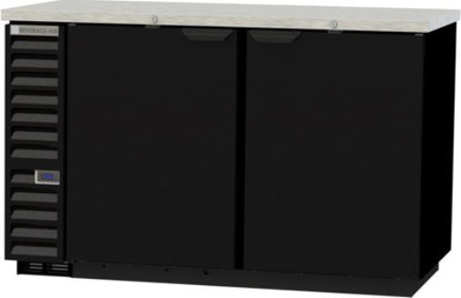 Beverage Air BB58HC-1-F-B Refrigerated Food Rated Back Bar Storage Cabinet - 59
