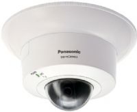 Panasonic BB-HCM403A PoE (Power Over Ethernet) Dome Network Camera with 2-Way Audio Capability, Up to 10x digital zoom, Image Sensor 1/4" 320,000 pixel CCD, Viewing Angle 53º horizontal, 40º vertical, Remote Tilt Angle 0¡Æ up to +65¡Æ (administrator only), Lens Brightness F3.5, Required Light Intensity 3 to 100000 lux, UPC 037988845125 (BBHCM403A BB HCM403A BB-HCM403) 