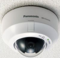 Panasonic BB-HCM705A Fixed MP H.264 Dome POE Indoor Network Camera; JPEG (3 levels), MPEG-4, H.264 Image Compression; 1280 x 960, 640 x 480, 320 x 240, 192 x 144 Quality Video Resolution; JPEG (favor clarity, standard, favor motion) Image Quality Image Quality; Max. 30 frames/sec (640 x 480, 320 x 240 or 192 x 144) Frame Rate, UPC 037988845590 (BBHCM705A BBHCM705 BB HCM705A) 