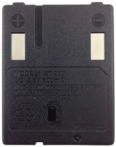 Uniden BBTY0405001 model BT-999 Ni-Cd Nickel Cadmium Cordless Phone Rechargeable Battery,  Black; DC 3.6V 600mAh; Genuine Uniden Battery Manufactured by GPI in China; Interchangeable with Uniden BP-999 BP999 BT999 and Sony BP-T23; Fits Uniden EXS9110 EXS9500 EXS9600 EXS9650 EXS9800 EXS9900 EXS9910 EXS9950 EXS9960 EXS9965 EXS9966 EXS9980 EXS9995 EXT1960 EXT1965, V-Tech VSB 80-4134, Radio Shack 23-271, and many Audiovox and Toshiba phones; Weight 2 oz; Dimensions 2.125 x 1.625 x 0.5625 inches, UPC