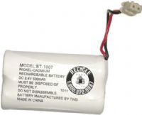 Uniden BBTY0651101 model BT1007 Nickel-Cadmium Rechargeable Cordless Phone Battery, DC 2.4V 500mAh, Genuine Original OEM Uniden Battery shipped with Uniden phones, Manufactured in China by TWD for Uniden; Works with Uniden CEZAI2998 DECT1340 DECT1363 DECT1363BK DECT1363-2 DECT1480 Series DECT1560 DECT1580 DECT1588 EZAI2997 EZI2996, UPC 700175605054 (BBTY-0651101 BBTY 0651101 BB-TY0651101 BBT-Y0651101) 