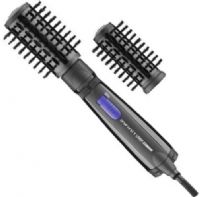 Conair BC181 Infiniti PRO 2" & 1 1/2" Hot Air Spin Styler; Tourmaline ceramic multi attachment barrels safely dry hair and allow for curl customization; 1.5" spin air brush – small natural curls and waves; 2" spin air brush – voluminous curls for full body; Multidirectional brush rotates in both directions to volumize and shine; Tangle-free antistatic bristles; UPC 074108324795 (BC-181 BC 181) 