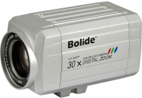 Bolide Technology Group BC2002-AT30 High Resolution Box Camera, PAL / NTSC Signal System, 1/4