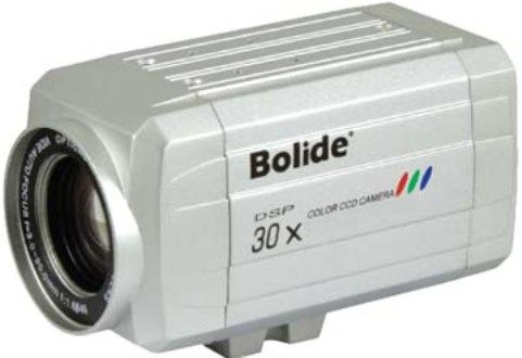 Bolide Technology Group BC2002-AT30R Box Camera with Remote Zoom Control, 1/4