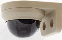 Bolide Technology Group BC2009/WMB Mini Color Dome Camera with Wall Mount Bracket, 95mm Diameter, NTSC Signal System, 1/4" Color Sony CCD Image Sensor, 510 x 492 Number of Pixels, 420-450 Lines Resolution, Fixed Iris Operation, 0.5 Lux Minimum Illumination, More than 48dB Signal-to-Noise Ratio, Electronic Shutter Controls, BNC Video Output, Internal Sync System, 12 VDC Power Requirements (BC2009-WMB BC2009 WMB BC2009WMB) 