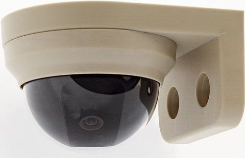 Bolide Technology Group BC2009/WMB Mini Color Dome Camera with Wall Mount Bracket, 95mm Diameter, NTSC Signal System, 1/4