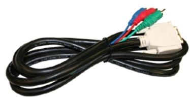 Optoma BC-DICRXX02 DVI-I Male to Component Male 2 meters Cable Fits EP73x, 75x, H5x, H7x, EP735, EP750, H56; Old P/N: 42.83404.001, UPC 796435215033 (4283404001 42-83404-001 42.83404 BCDICRXX02)